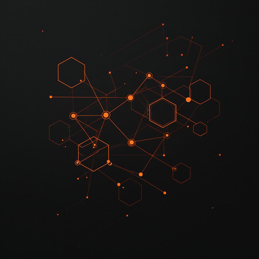 Ilustração abstrata representando liderança, processos e automação CARBONO
